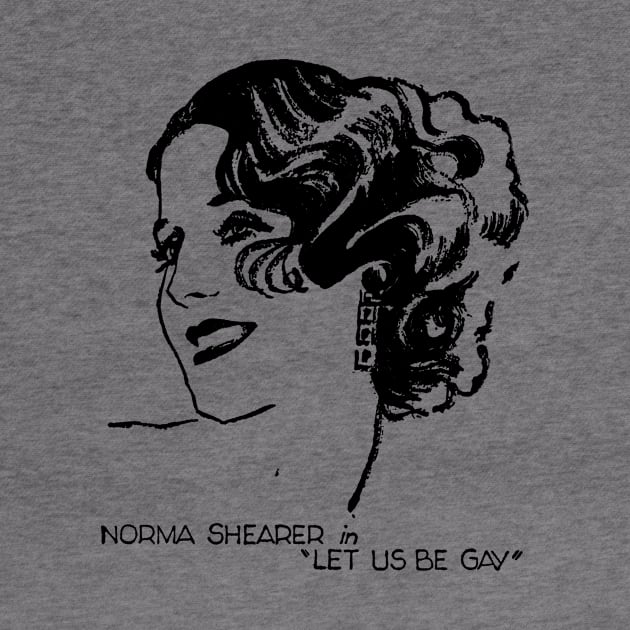 Norma Shearer in "Let Us Be Gay" from 1930 by vokoban